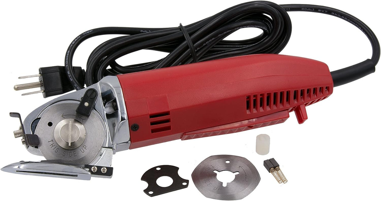 AS100-K: Electric Rotary Fabric Mini Cutter & Round Knife