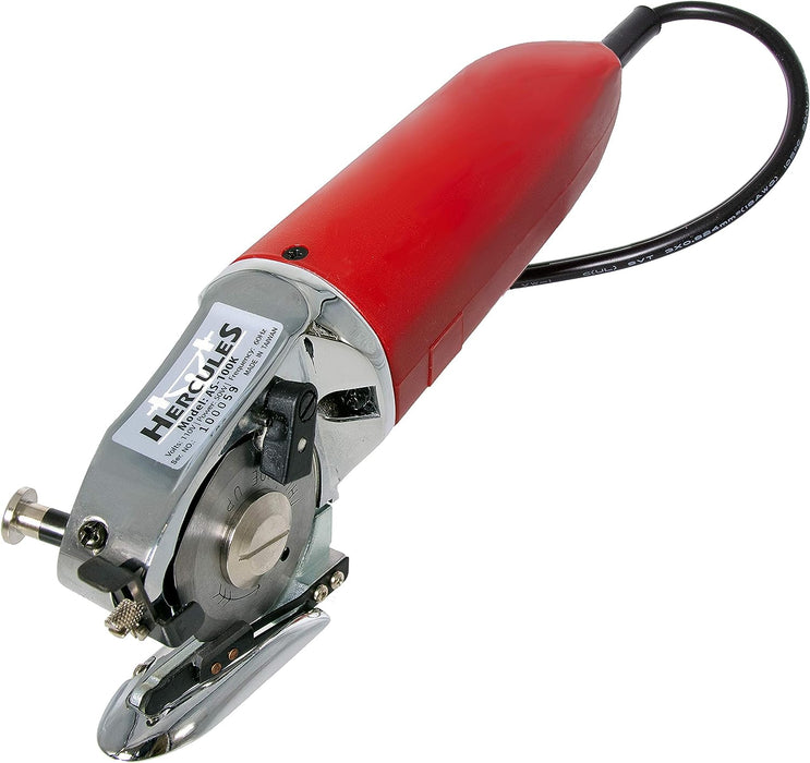 AS100-K: Electric Rotary Fabric Mini Cutter & Round Knife
