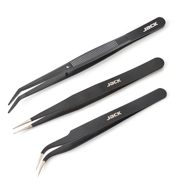 JACK® Straight Fine tip Tweezers (811070)