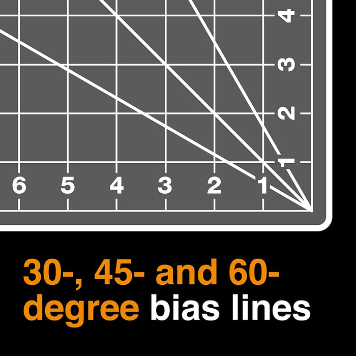 Fiskars Self-Healing Cutting Mat 24x36” (12-83727097J) , Gray