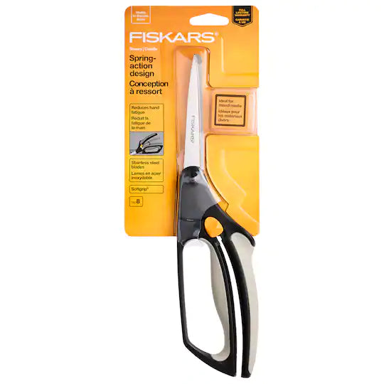 Fiskars® Easy Action™ Shears, 8"
