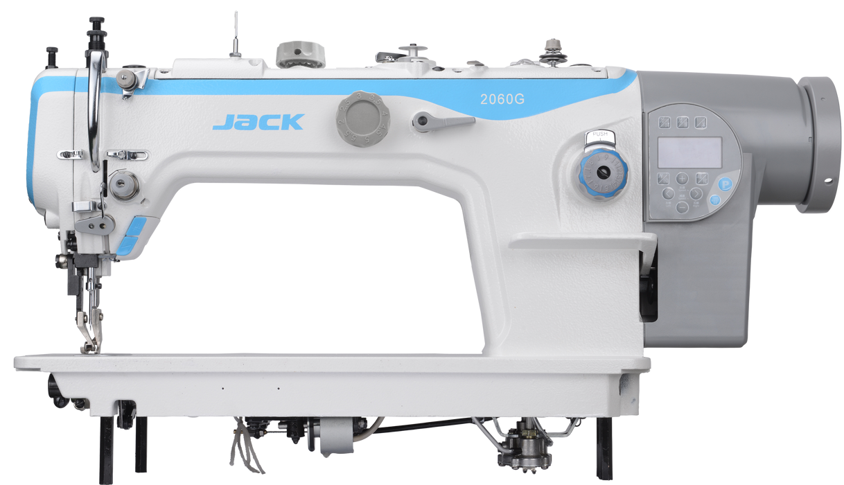 JK-T2060: Computerized, Direct Drive, Heavy Duty, Unison/Compound/Walking Feed Lockstitch Machine 220v