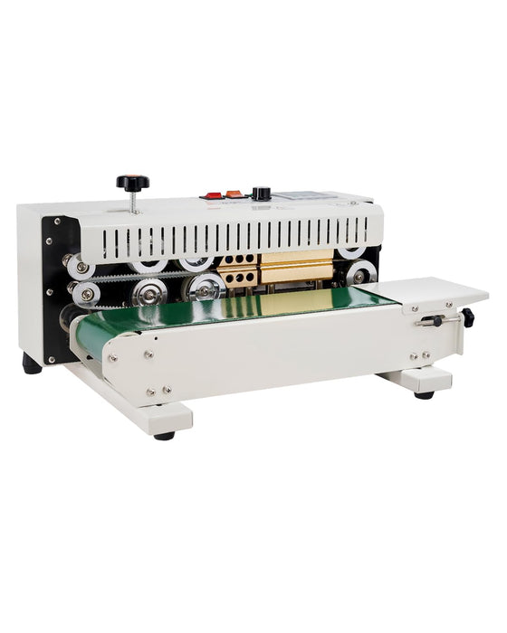 FR-900 Automatic Horizontal Continuous Plastic Bag Band Sealing Sealer Machine