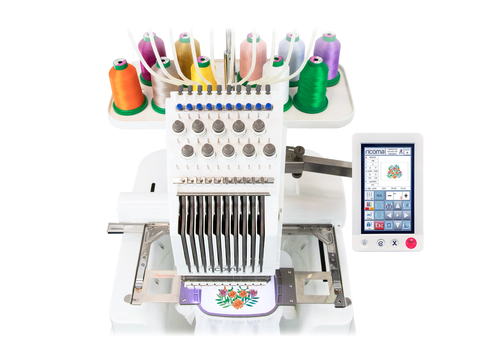 EM-1010-7S: Single-head entry-level embroidery machine