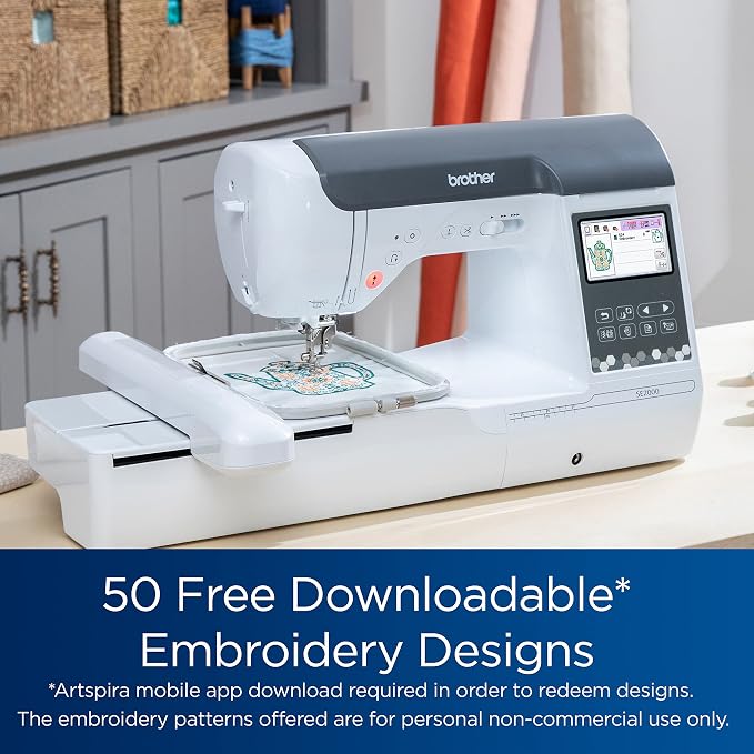 BROTHER® SE2000 Sewing and Embroidery Machine Computerized
