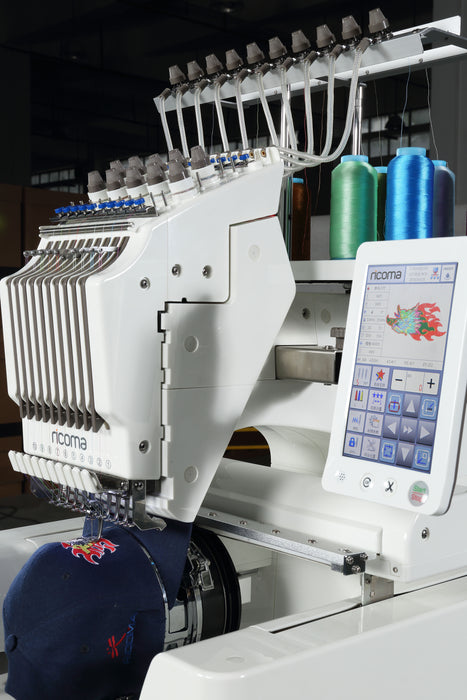 EM-1010-7S: Single-head entry-level embroidery machine