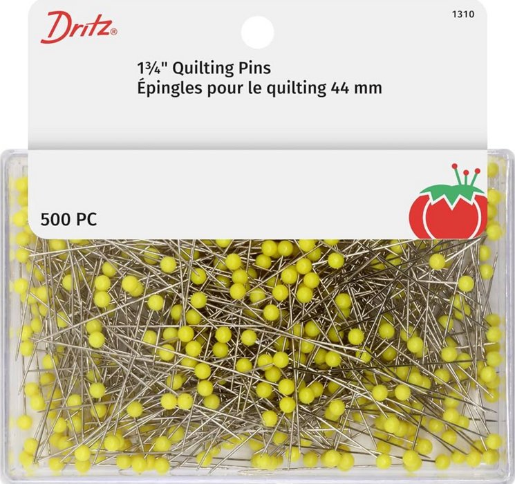 20-1310 QUILTING PINS BONUS PACK - 1 3/4 IN - 500 CT