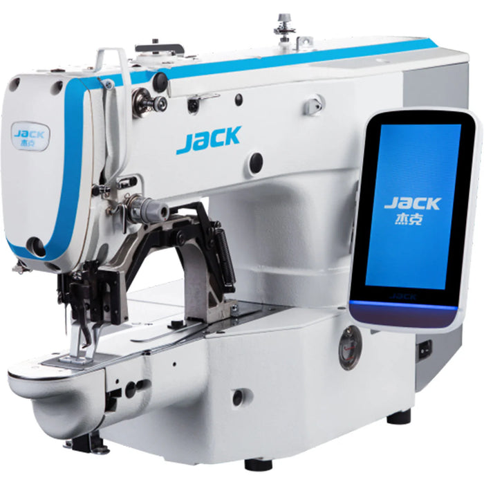 JK-1906GH-DII Direct Drive Computer-Controlled High Speed Shape-Tacking Industrial Sewing Machine with Complete Table and Stand