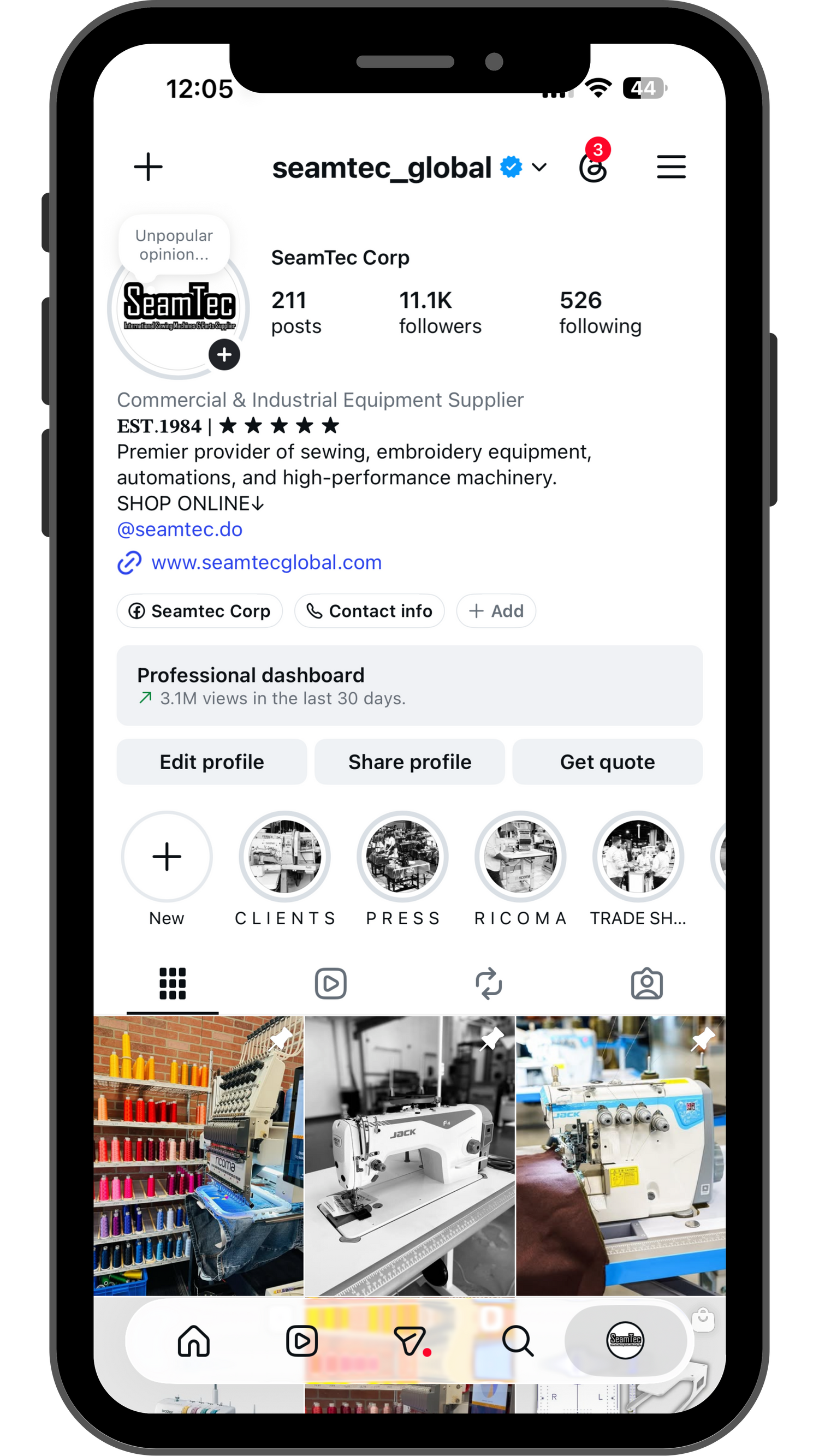 Join our Instagram community!