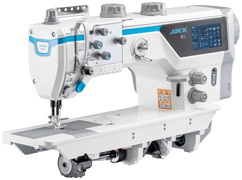 JACK® Z7-18100 Single Needle AI Walking Foot Machine – Complete Setup, Table & Stand Included