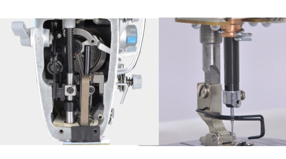 A6F-E-Q NEW DRY OIL PAN SYSTEM, SEMI OIL HEAD AND SMALL NEST DEVICE, WITH VOICE REMIND AND SHORT THREAD TRIMMING WITHIN 3,MM