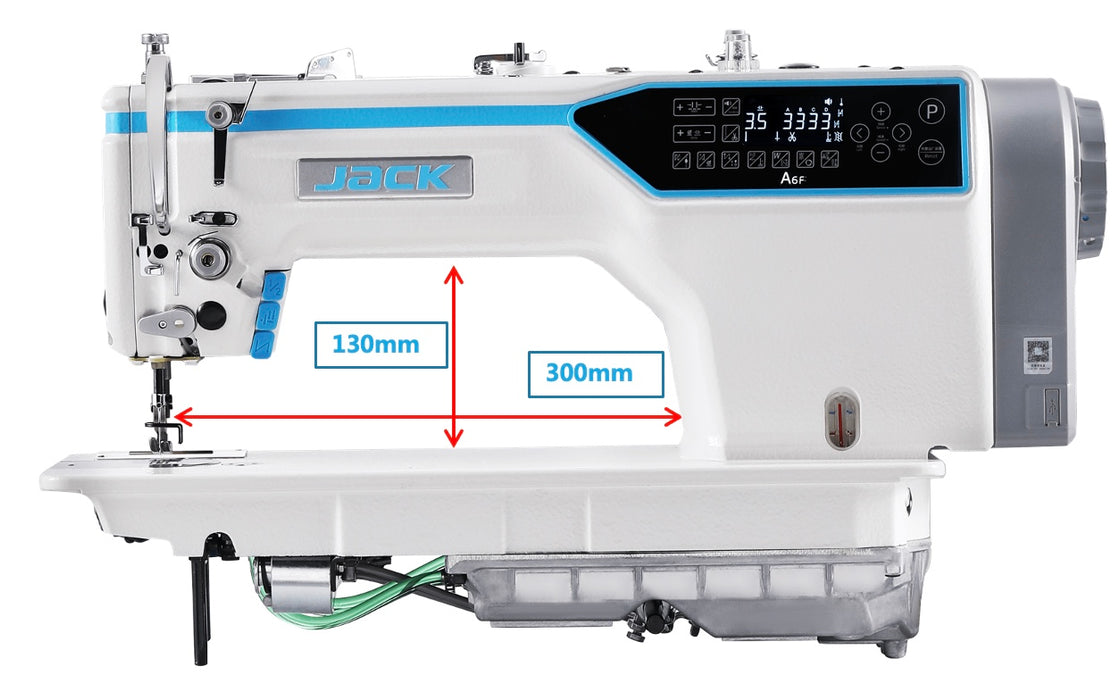 A6F-E-Q NEW DRY OIL PAN SYSTEM, SEMI OIL HEAD AND SMALL NEST DEVICE, WITH VOICE REMIND AND SHORT THREAD TRIMMING WITHIN 3,MM