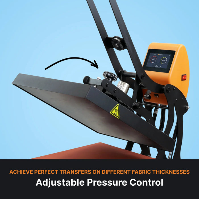 RICOMA® Auto Open 15” x 15” Flat Heat Press