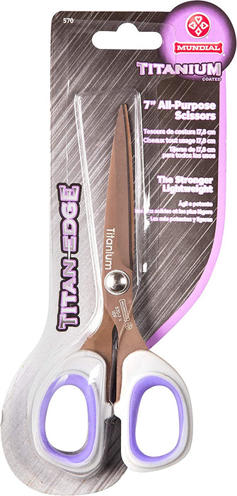 Mundial® 570 7" Titan-Edge Titanium All-Purpose Scissors