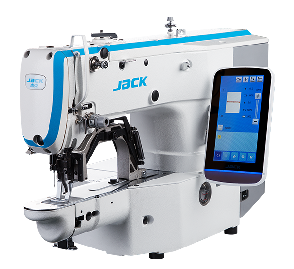 JK-T1903GR-D: Computerized, Direct Drive, Lockstitch Button Attaching Machine